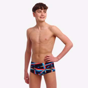 Funky Trunks - Boy\'s Sidewinder Trunks Pocket Rocket