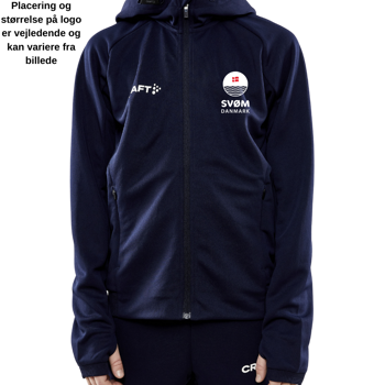 Craft - SvømDanmark - Evolve Hood Jacket Full Zip Børn