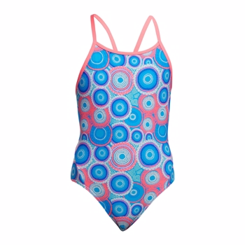 Funkita - Girl\'s Diamond Back One Piece Bundjalung Blue