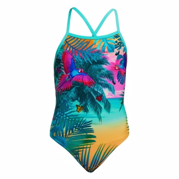 Funkita - Girl\'s Strapped In One Piece The Beach