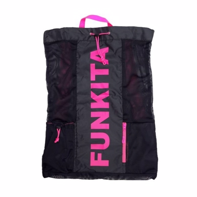 Funkita - Gear Up Mesh Backpack Pink Shadow