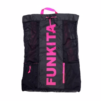 Funkita - Gear Up Mesh Backpack Pink Shadow